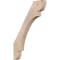 Ekena Millwork 3 1/2"W x 24"D x 36"H Olympic Smooth Knee Brace, Douglas Fir BRC04X24X36OLY00SDF - alternate 1